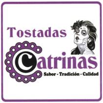 TOSTADAS CATRINAS