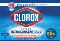 48 HORAS PREVENCIÓN CONTRA BACTERIAS CLOROX EXPERT ULTRACONCENTRADO