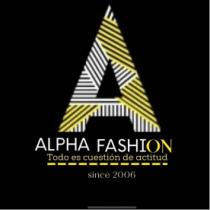 A ALPHA FASHION TODO ES CUESTIÓN DE ACTITUD
