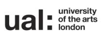 UAL;UNIVERSITY OF THE ARTS LONDON