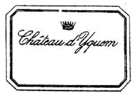 CHATEAU D'YQUEM
