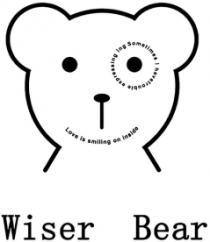 WISER BEAR LOVE IS SMILING ON INSIDE