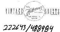 VINTAGE THE HATHAWAY EST. 1837 SHIRTS