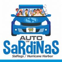 AUTO DE SARDINAS BY SIX FLAGS