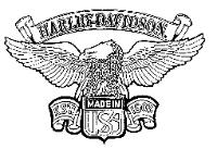 HARLEY-DAVIDSON;MADE IN USA EST. 1903