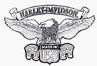 HARLEY-DAVIDSON;MADE IN USA EST. 1903