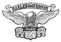 HARLEY-DAVIDSON;MADE IN USA EST. 1903