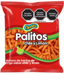 CHECHITOS PALITOS CHILE Y LIMÓN