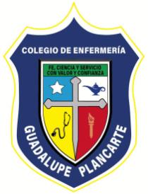 ESCUDO DE LA ESCUELA DE ENFERMERAS DE GUADALUPE A.C.
