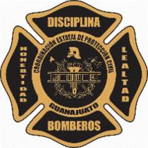 BOMBEROS COORDINACIÓN ESTATAL DE PROTECCIÓN CIVIL GUANAJUATO; HONESTIDAD; DISCIPLINA; LEALTAD.