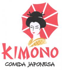 KIMONO COMIDA JAPONESA