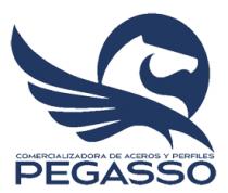 COMERCIALIZADORA DE ACEROS Y PERFILES PEGASSO; SA DE CV