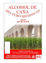 ALCOHOL DE CAÑA DEL PURO MICHOACAN