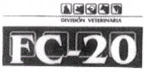 DIVISION VETERINARIA FC-20