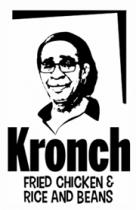 KRONCH FRIED CHICKEN & RICE AND BEANS