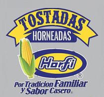 TOSTADAS HORNEADAS HORFI
