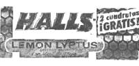 HALLS LEMON-LYPTUS
