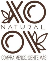 XO NATURAL O COMPRA MENOS SIENTE MAS