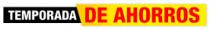 TEMPORADA DE AHORROS