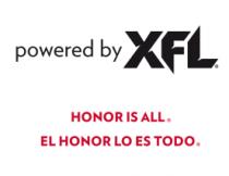 POWERED BY XFL; HONOR IS ALL