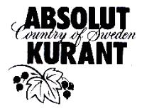 ABSOLUT COUNTRY OF SWEDEN KURANT