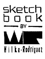 SKETCH BOOK BY WR WILKE. RODRIGUEZ