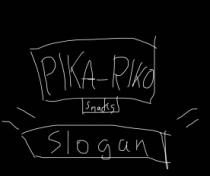 PIKA RIKO SNACKS SLOGAN