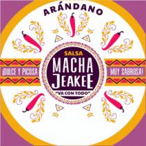 SALSA MACHA JEAKEE ARANDANO ¡DULCE Y PICOSA MUY SABROSA!
