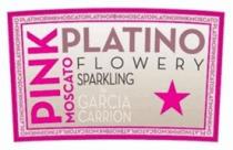 PINK PLATINO BY GARCIA CARRION MOSCATO FLOWERY SPARKLING