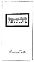 MASSIMO DUTTI ABSOLUTE