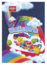 GOLDEN FOODS LA COSECHA CHOCO RONIS UNICORN