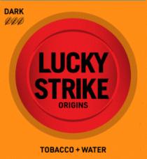 LUCKY STRIKE ORIGINS TOBACCO + WATER DARK