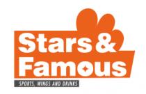 STARS & FAMOUS SPORTS; WINGS AND DRINKS