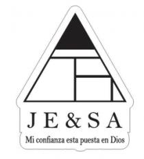 JE&SA MI CONFIANZA ESTA PUESTA EN DIOS