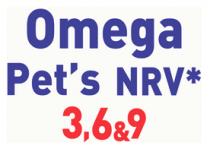 OMEGA PET´S NRV 3;6&9