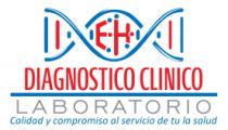 EH LABORATORIO; DIAGNOSTICO CLINICO; CALIDAD Y COMPROMISO AL SERVICIO DE TU SALUD