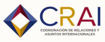 CRAI COORDINACIÓN DE RELACIONES Y ASUNTOS INTERNACIONALES
