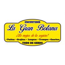 ENCURTIDOS LA GRAN BOTANA ¡LO MEJOR DE LA REGIÓN! PATITAS.OREJITAS.LENGUAS.TROMPA.CUERITOS