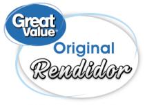GREAT VALUE ORIGINAL RENDIDOR