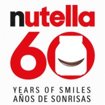 NUTELLA 60 YEARS OF SMILES AÑOS DE SONRISAS