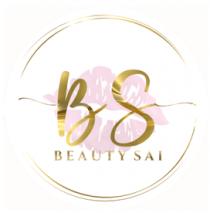 BEAUTY SAI; EN SU LOGOTIPO TIENE EL NOMBRE DE LA MARCA EN COLOR DORADO; UNOS LABIOS EN ROSA DETRÁS; CON UN ARO ALREDEDOR EN COLOR DORADO.