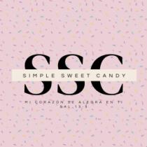 SSC SIMPLE SWEET CANDY MI CORAZON SE ALEGRA EN TI SAL 13;5