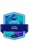 DISTINTIVO GUANAJUATO TURISMO SOSTENIBLE INSIGNIA EVENTO ACCION