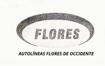 FLORES AUTOLINEAS FLORES DE OCCIDENTE