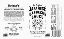 BACHAN'S THE ORIGINAL JAPANESE BARBECUE SAUCE