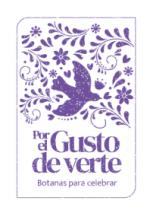 POR EL GUSTO DE VERTE BOTANAS PARA CELEBRAR