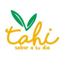TAHI SABOR A TU DIA