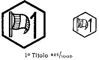 1 1O TITOLO 925/1000