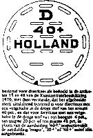 D 40+ HOLLAND