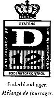 D 12 STATENS FODERSTOFKONTROL LANDOKONOMISK FORSOGSLABORATORIUM